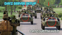 setup custom dayz server, mods maps scripts loot system and base building