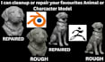 repair, modify, fix stl files , optimize 3d models and mesh for 3d printing