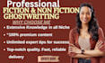 ghostwrite your ebook, book, memoir or nonfiction content