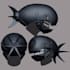 cad model a custom sci fi helmet for 3d printing
