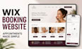 design wix booking website with appointment scheduling system
