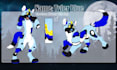 do furry art character reference sheet nsfw furry vtuber model ref sheet