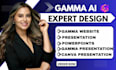 design gamma ai presentation powerpoint presentation canva document pitchdeck