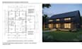 design architectural barndominium plans and 2d floor plan in autocad