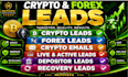 generate high quality crypto and forex leads