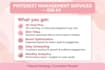 be your pinterest manager for growth and create viral pins