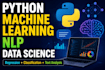 npl, machine learning and data science projects in python