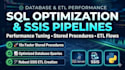 optimize sql server, tsql, and pyspark data solutions