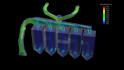 do 3d cfd fluid dynamics simulation, thermal analysis animation