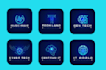 do technology tech software cyber security logo