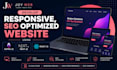 develop responsive, seo optimized website using astro js react js next js