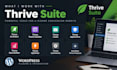 install, update and activate thrive architect, theme builder and plugins