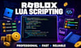 create custom roblox lua scripts for your game
