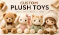craft soft cuddly custom plush dolls pattern personalized plush toy from concept