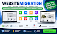 migrate product customer inventory seo cpanel domain website migration