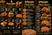 design a modern restaurant menu, food menu, cafe menu,