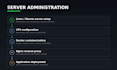 setup and troubleshoot linux servers and vps