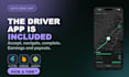 build a flutter ride sharing app and taxi app, rider and driver apps
