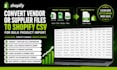 convert vendor or supplier files to shopify CSV for bulk product import