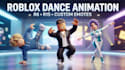 make custom roblox r6 r15 dance emote and character animations