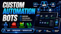 create uber reactivation bot, doordash bot, instacart bot, uber bot and grabber