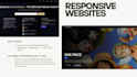 develop a responsive react web application with seo