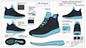 create shoe tech pack, footwear tech pack and technical drawing