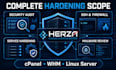 audit, secure, and harden your cpanel whm server
