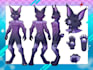 draw furry ref sheet furry art reference sheet anime ref sheet character design