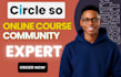 circle so community setup circle online community circle course content