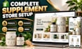 build supplement shopify store for private label nutrition brands