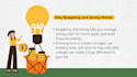 create your budget and savings plan