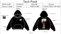 create fashion tech pack, clothing tech pack and technical flat