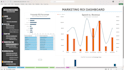 create an interactive excel dashboard with charts and slicers