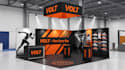 design  create a modern and eye catching trade show booth