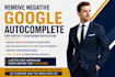 do google autocomplete removal and online reputation management
