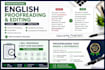 proofread and edit your english document professionally