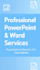 design professional powerpoint presentation and ms