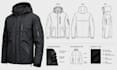 design custom jackets, hoodies and tracksuits with technical flats and tech pack