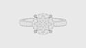 design custom engagement ring cad, wedding ring, jewelry 3d model