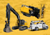 create vehicle and heavy equipment vector illustration