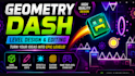 create geometry dash, geometry dash edits, decorations, and game graphics