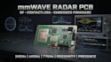 design mmwave radar pcb, contactless pcb and embedded firmware