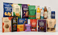 do food, chocolate, chips, candy, protein bar, snacks wrapper packaging