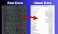 convert PDF to excel or CSV and clean the extracted table data
