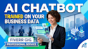 create an ai website chatbot trained on your business