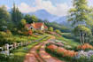 oil painting portrait and illustrations