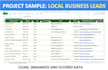 do targeted google maps research and lead generation