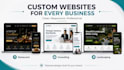 build a modern responsive website for your business