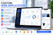 develop a full stack web application using java